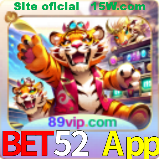 Imagem promocional da Bet52 App mostrando a plataforma e suas vantagens